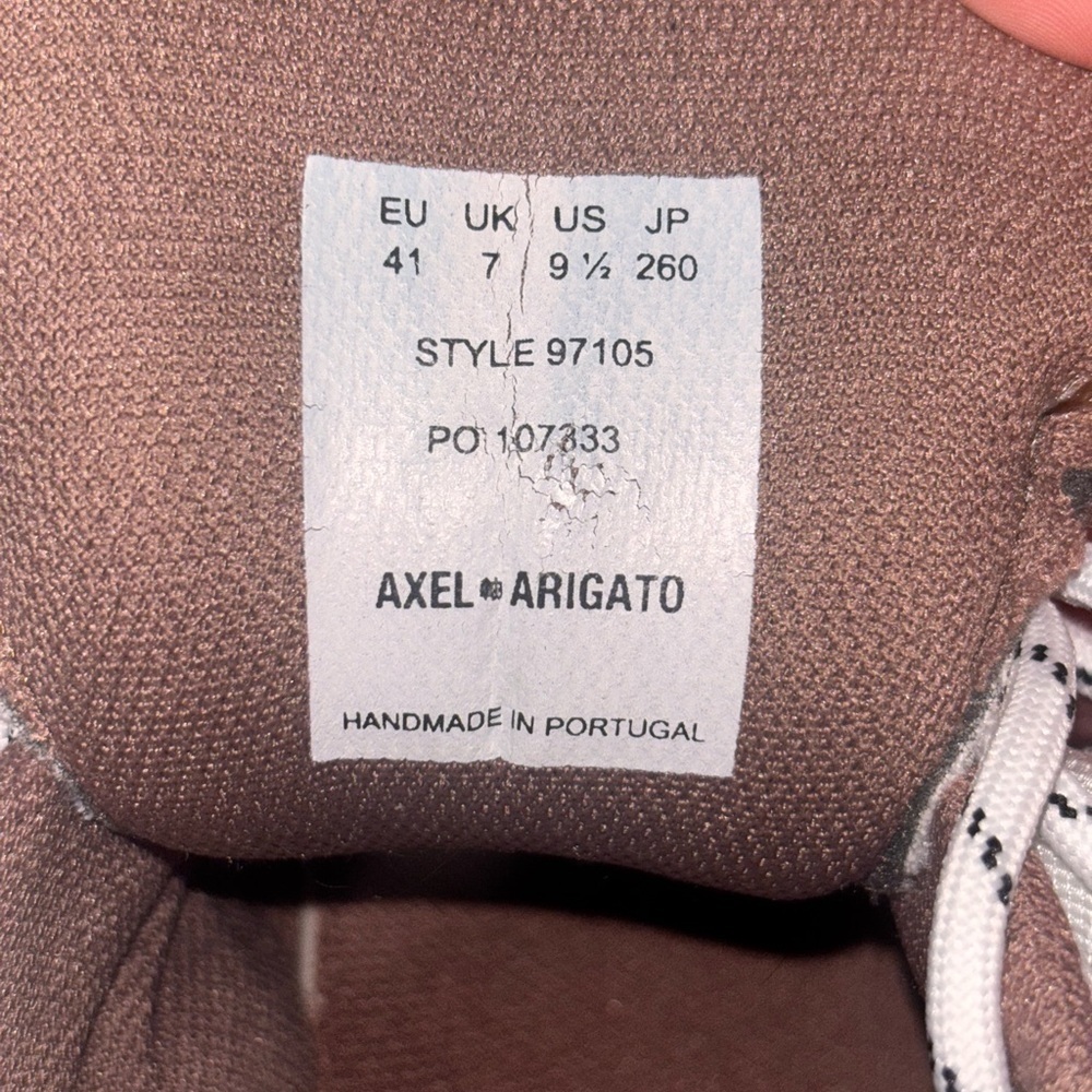 Axel Arigato Demo Runner sneakers SZ 9.5 - Picture 7 of 13